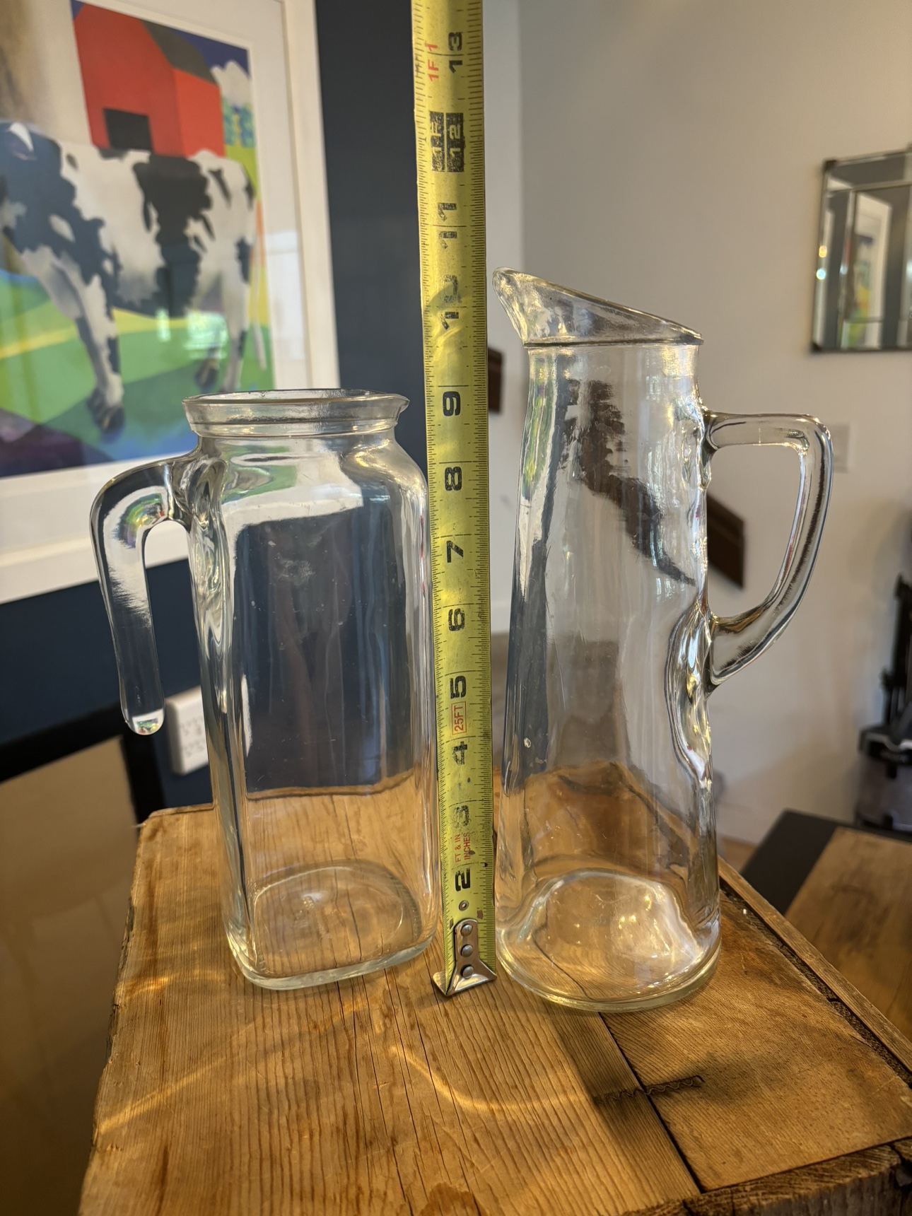 Vintage Glass Pitchers
