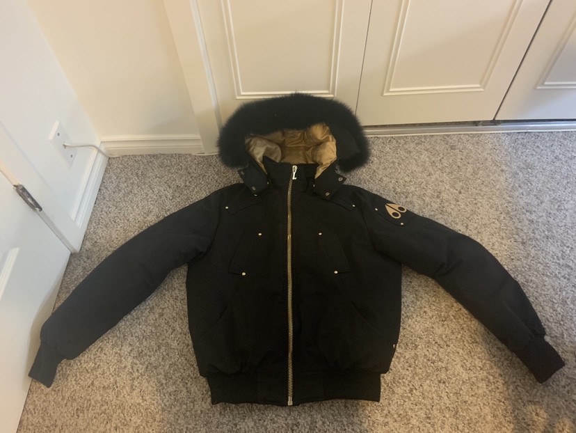 Moose Knuckles Gold Edition Bomber Jacket