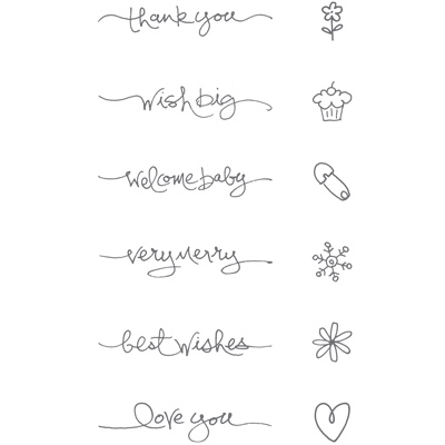 New Stampin’ Up “Short & Sweet” Stamp Set - photo 3