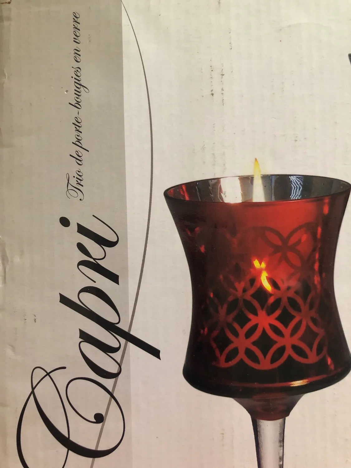 Capri Glass Candle Holders image indicator(3)