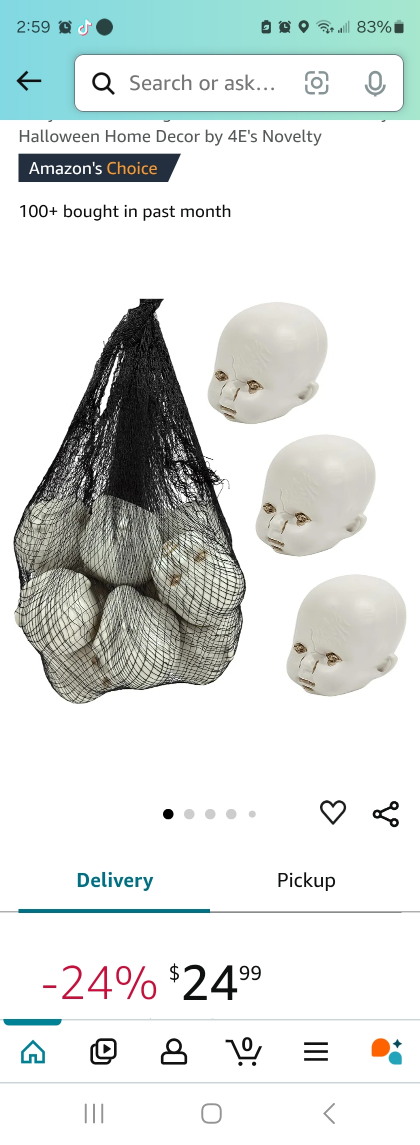 Halloween Decoration Creepy bag of doll - photo 5