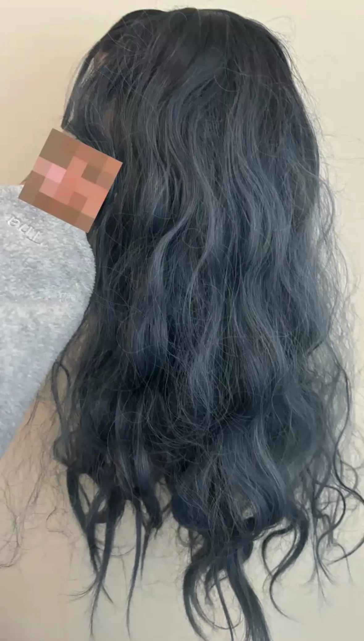 Blue Wig with Bangs image indicator(4)