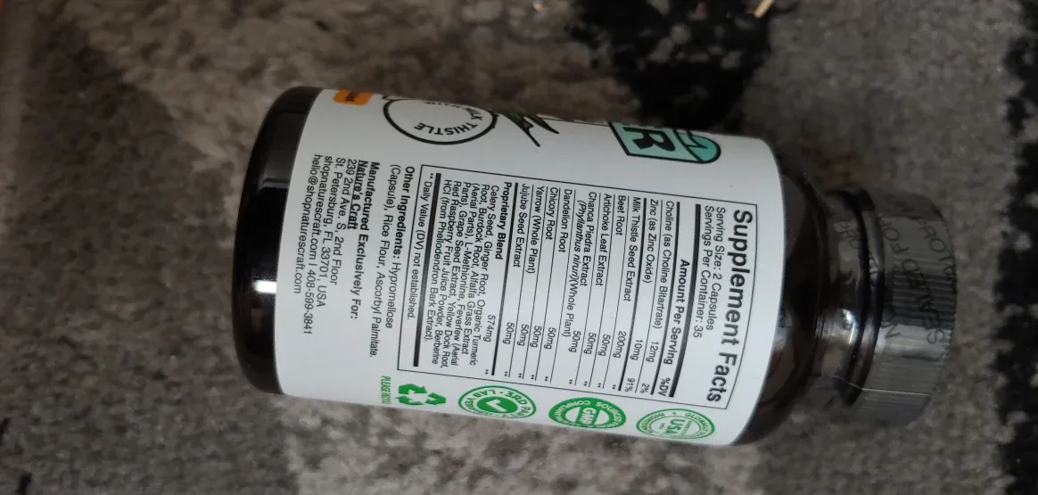 Nature's Craft Liver Support with Milk Thistle #freecycle image indicator(2)