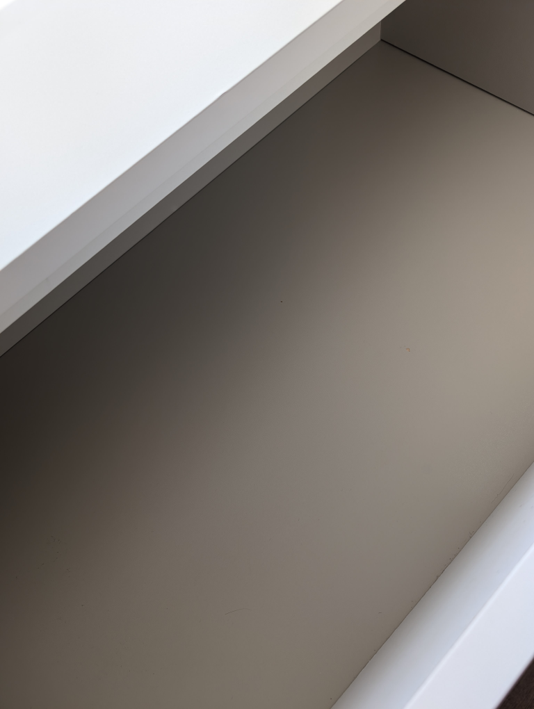 White 4-Drawer Dresser - photo 2