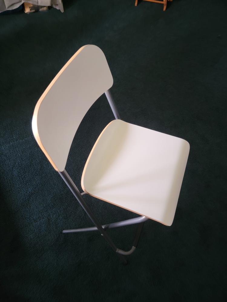 IKEA Folding Bar Stools - White