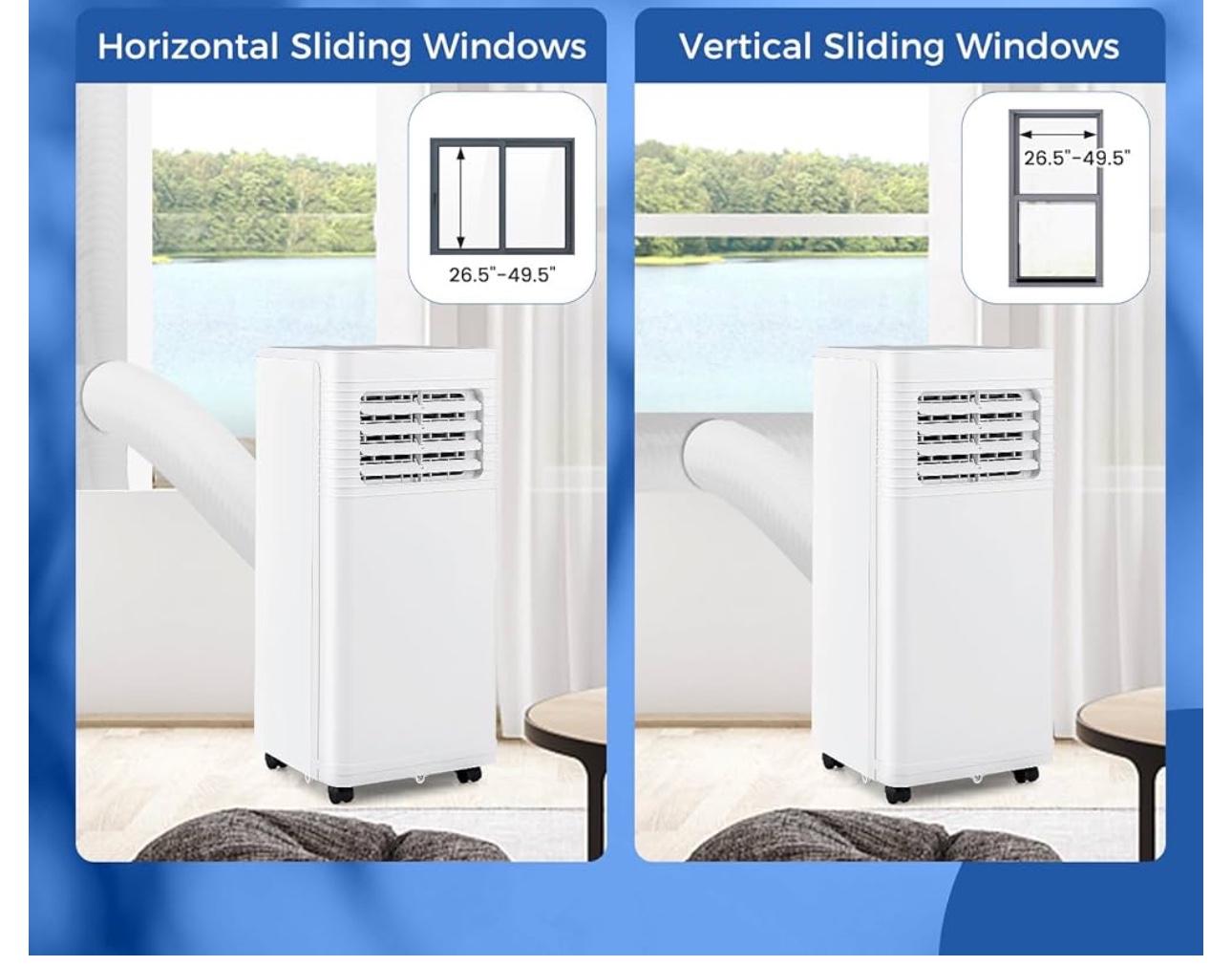 DORTALA Portable can Air Conditioner 8000 BTU - photo 5