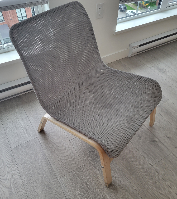 Grey Mesh Chair