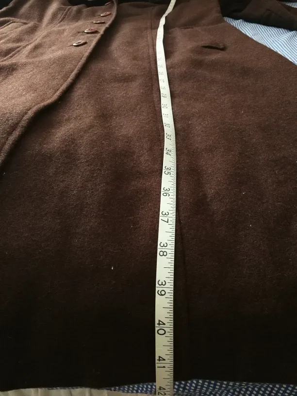 Vintage wool coat women S-M (dry cleaned) image indicator(8)