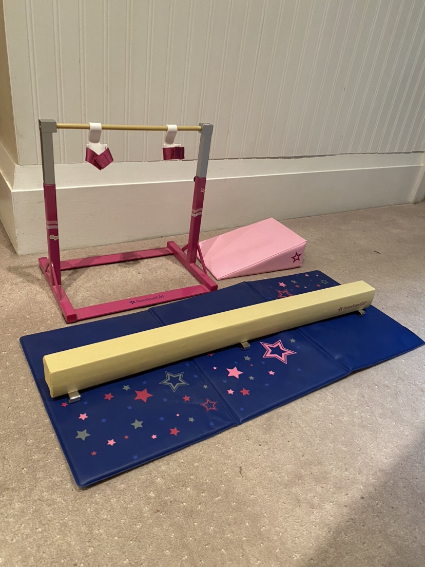 American Girl Gymnastics Set