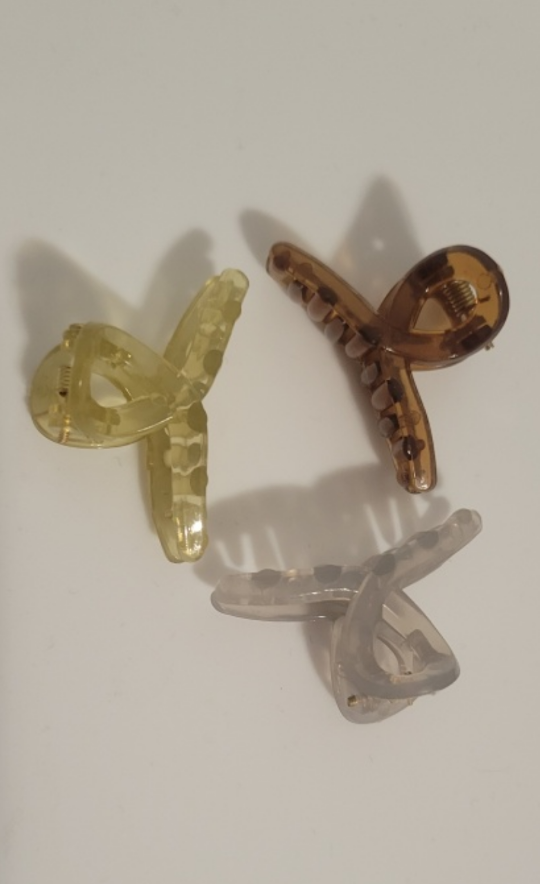 Brand New 3 Pack Hair Claws - photo 2