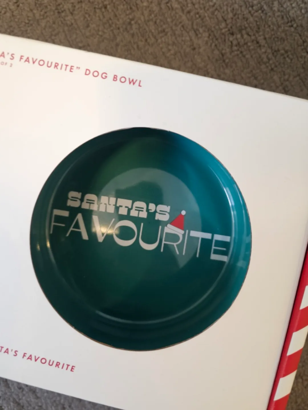 NEW Indigo Holiday Christmas Dog Bowl Set with Mug image indicator(3)