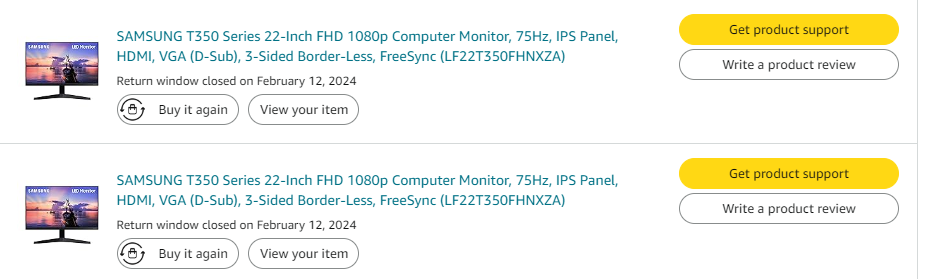 Samsung T350 22-inch Computer Monitor - photo 3