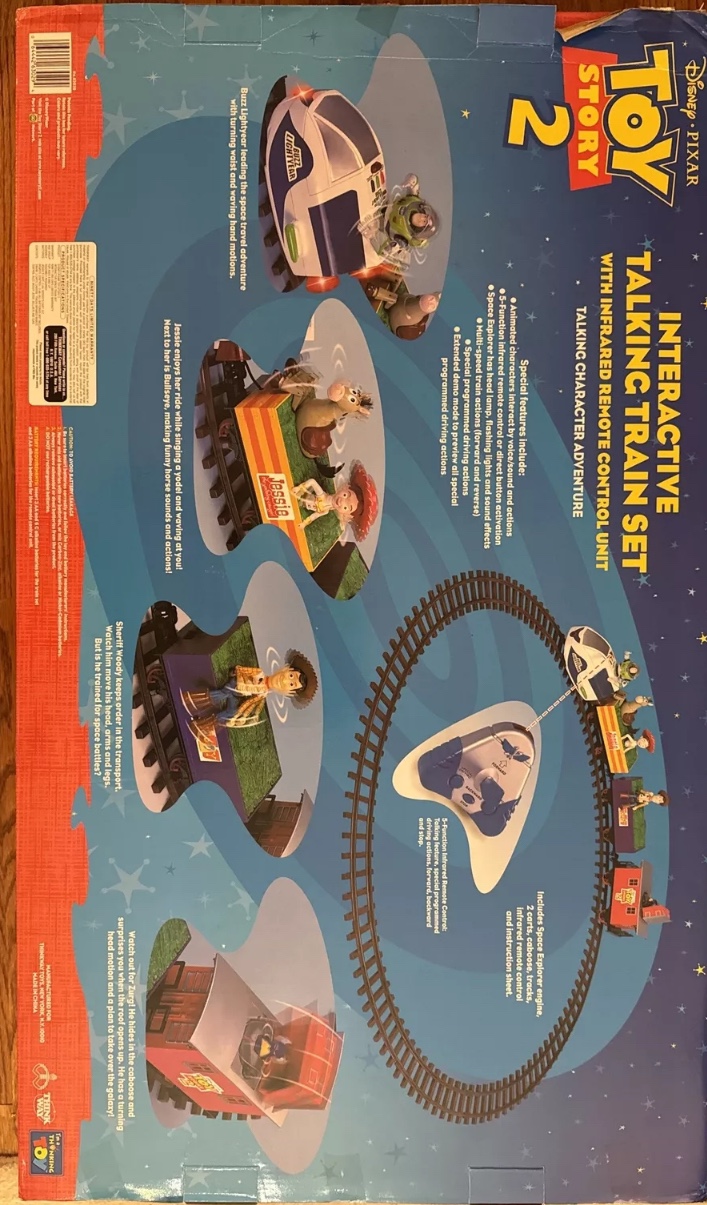 Toy Story 2 Interactive Talking Train Set | Karrot