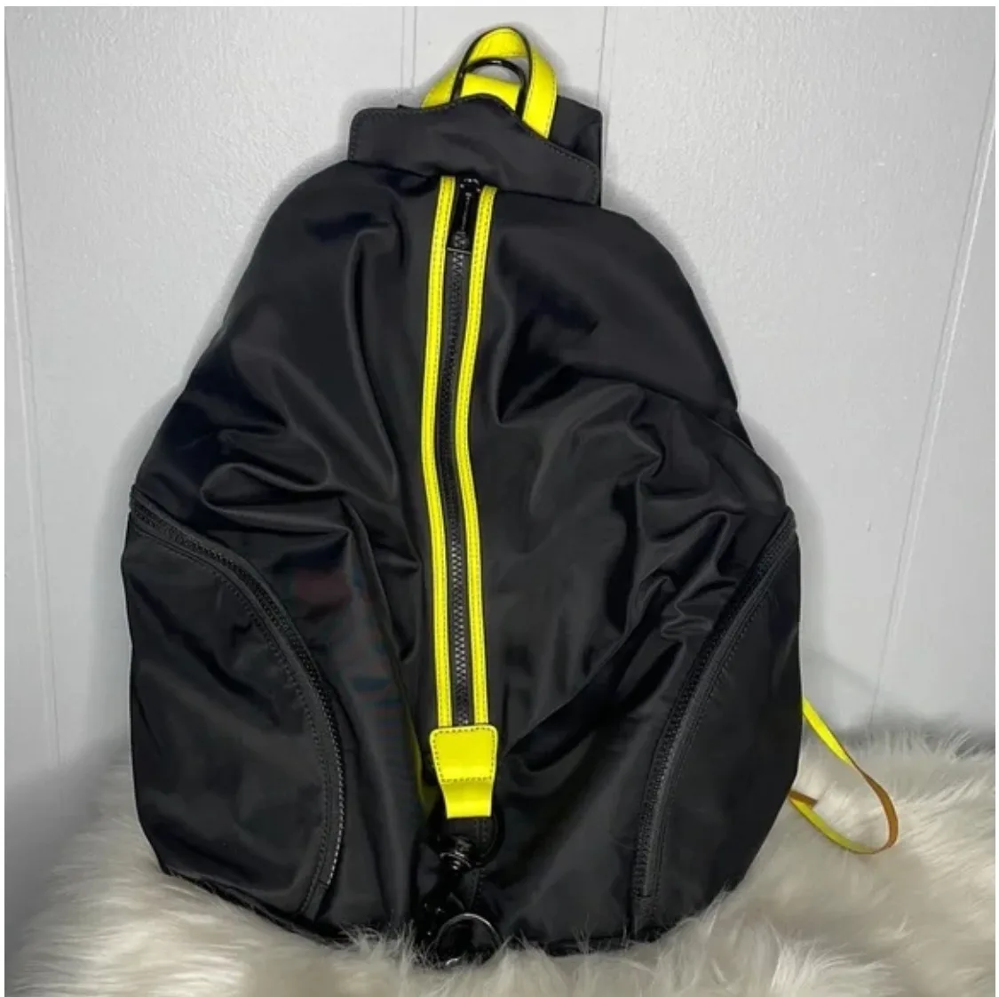 Rebecca Minkoff Black & neon Backpack thumbnail