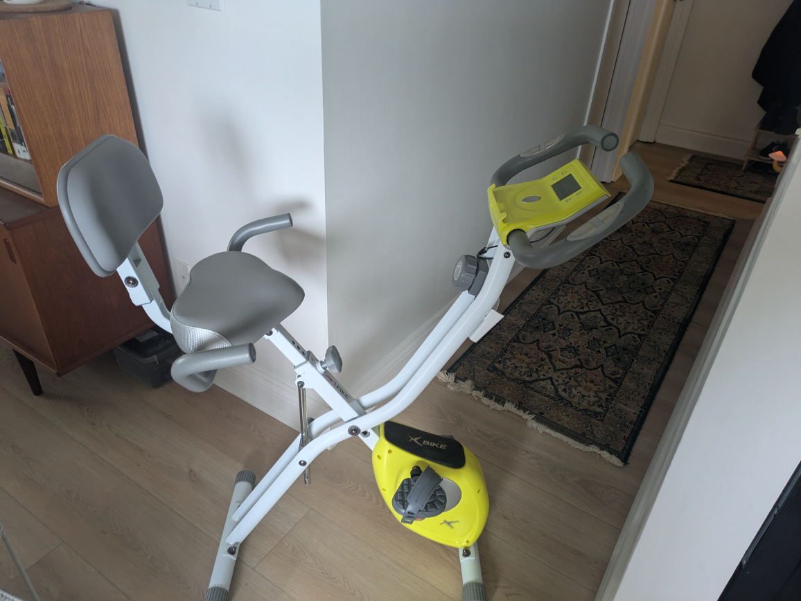 X-Bike Exercise Bike (Yellow)