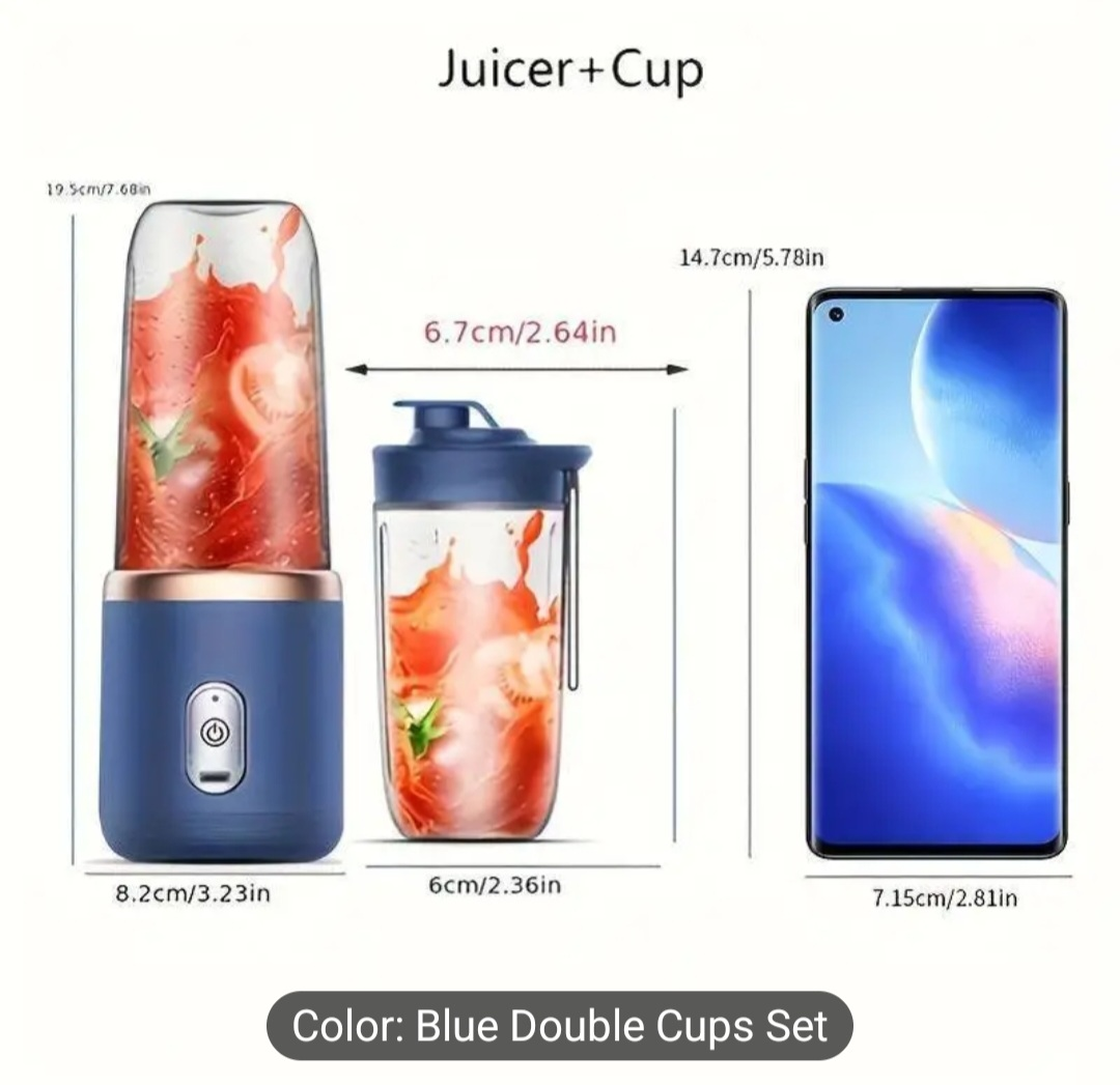 Portable Personal Blender with 2 Cups - photo 2