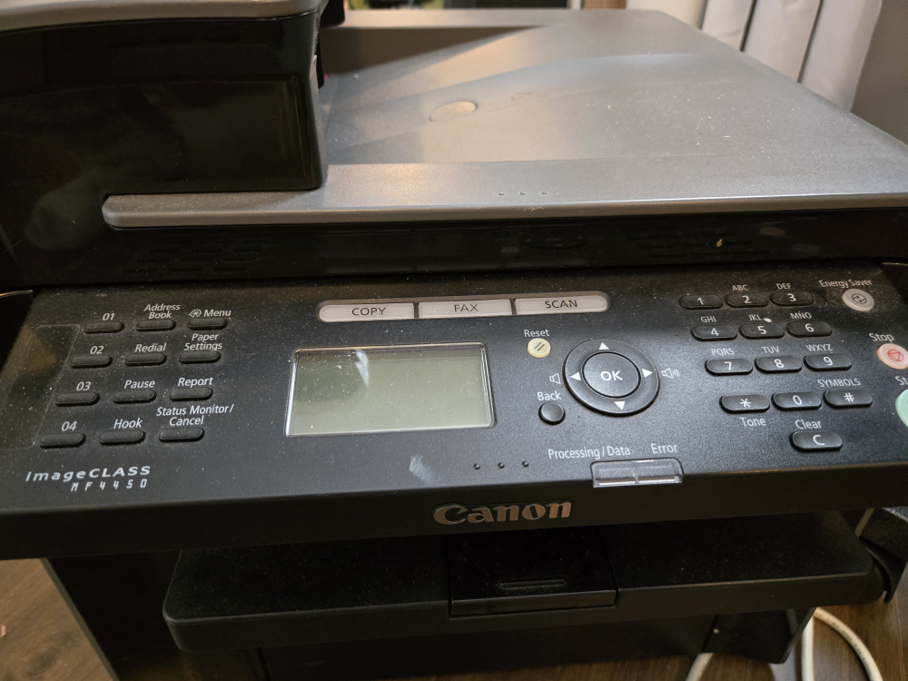 Canon ImageCLASS MF4450 All-In-One Printer - photo 4