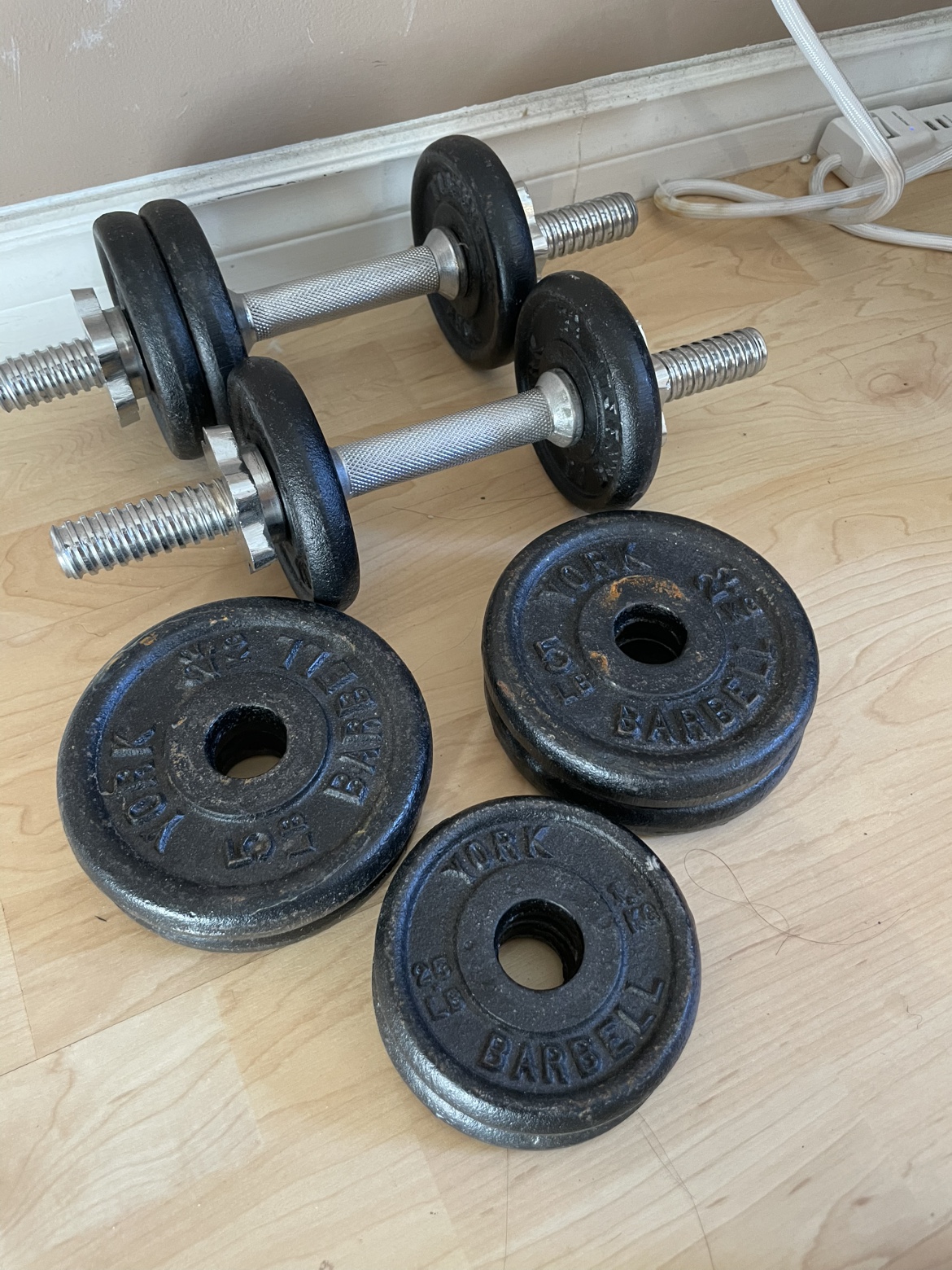 York Dumbbell Set