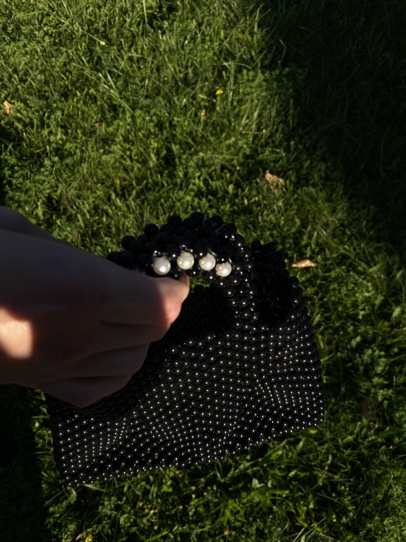 Black Beaded Bag - photo 3