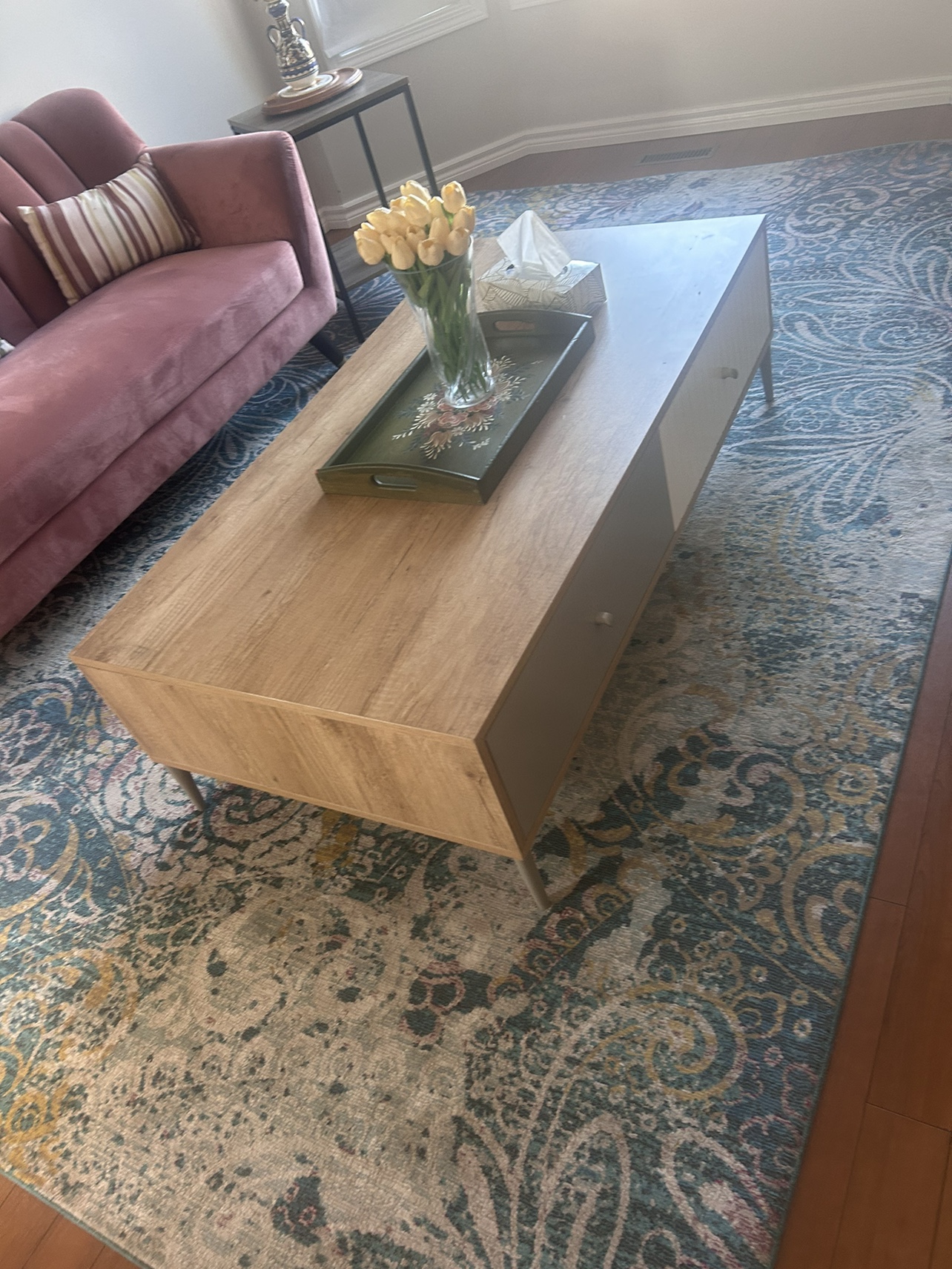 Coffee Table , with side table and decoration - photo 2