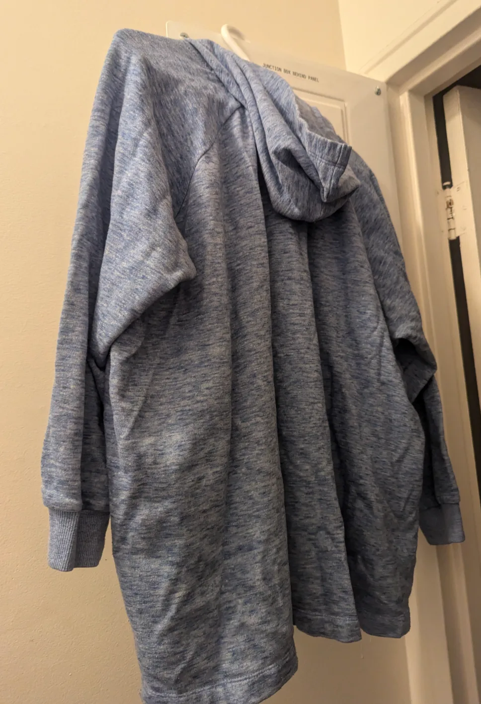 Free Blue Hoodie with Lace Detail #freecycle image indicator(3)