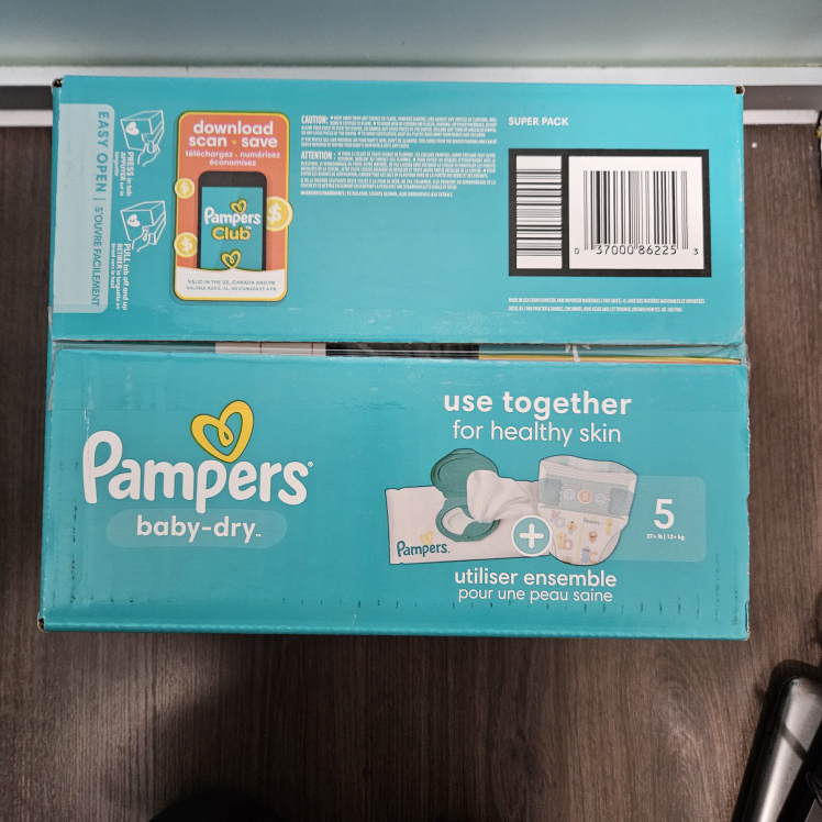 Pampers Baby-Dry Diapers Size 5 - photo 2