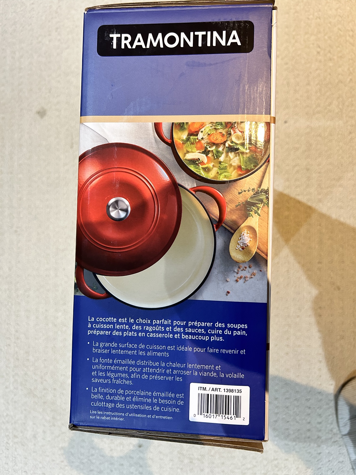 Tramontina Dutch Ovens Enameled Cast Iron - 2 Piece Red - photo 4