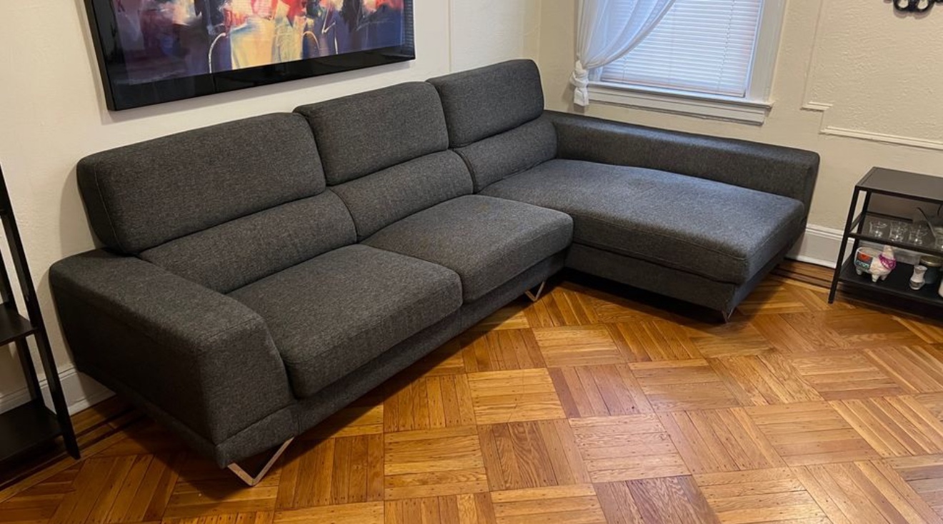 Amazing gray living room sectional sofa