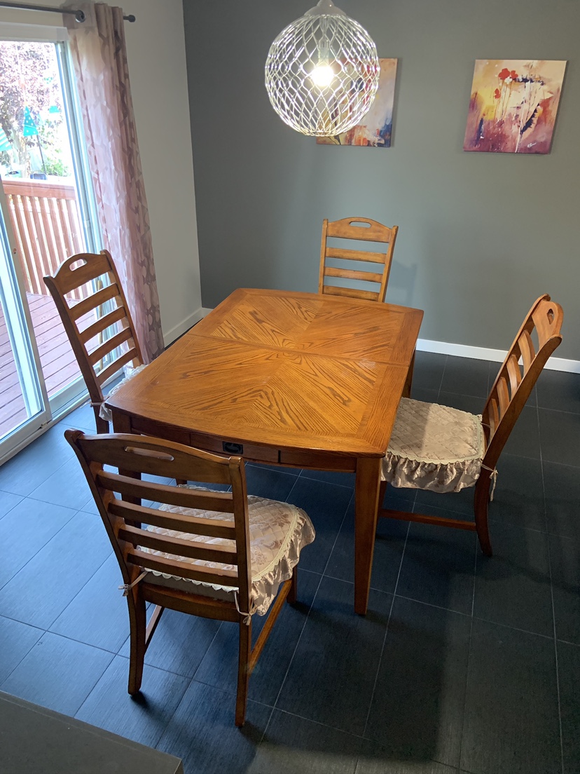 Extendable Dining Table Set - photo 4