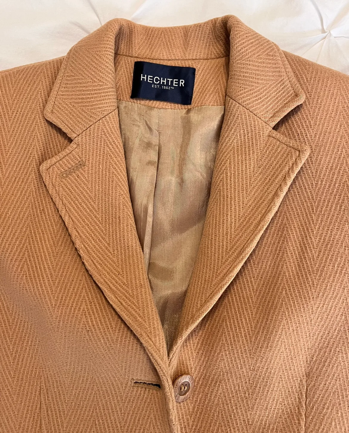Vintage Camel wool Hechter Blazer thumbnail