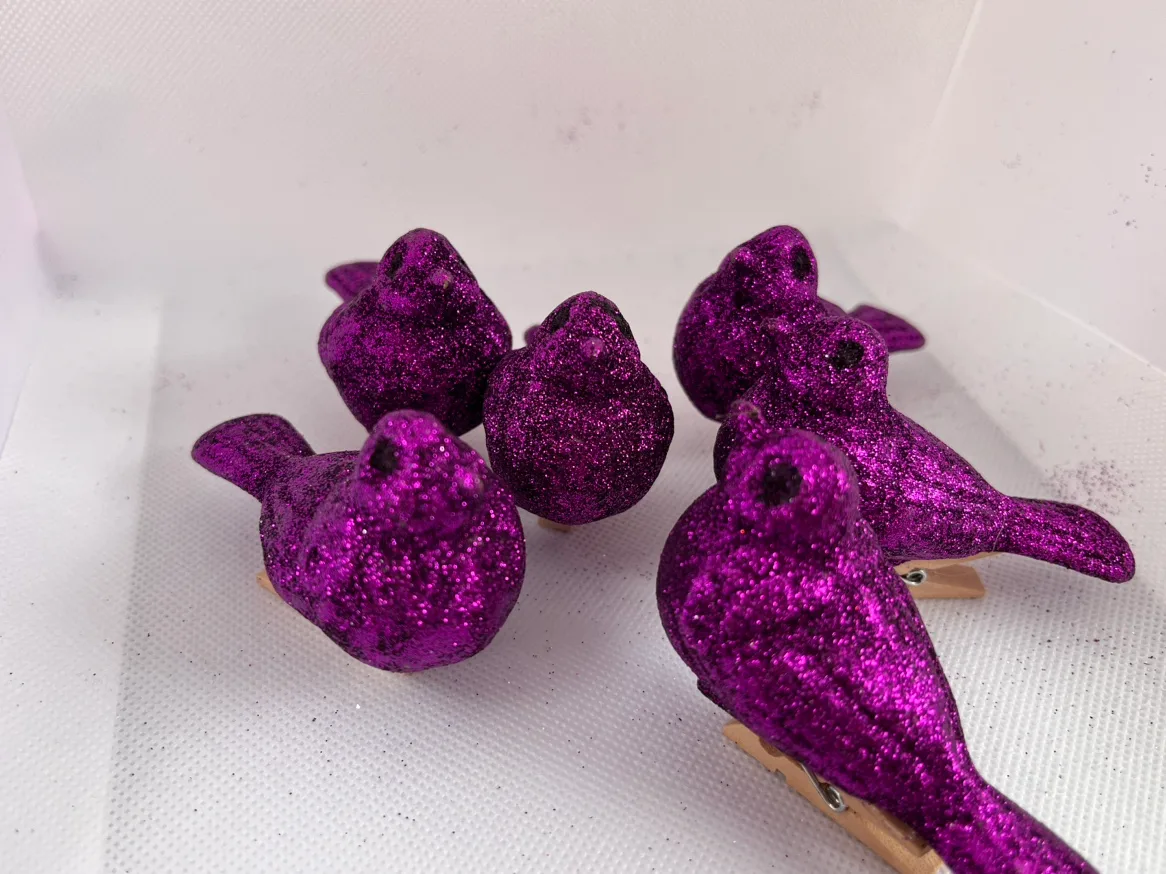 Purple Glitter Birds image indicator(3)