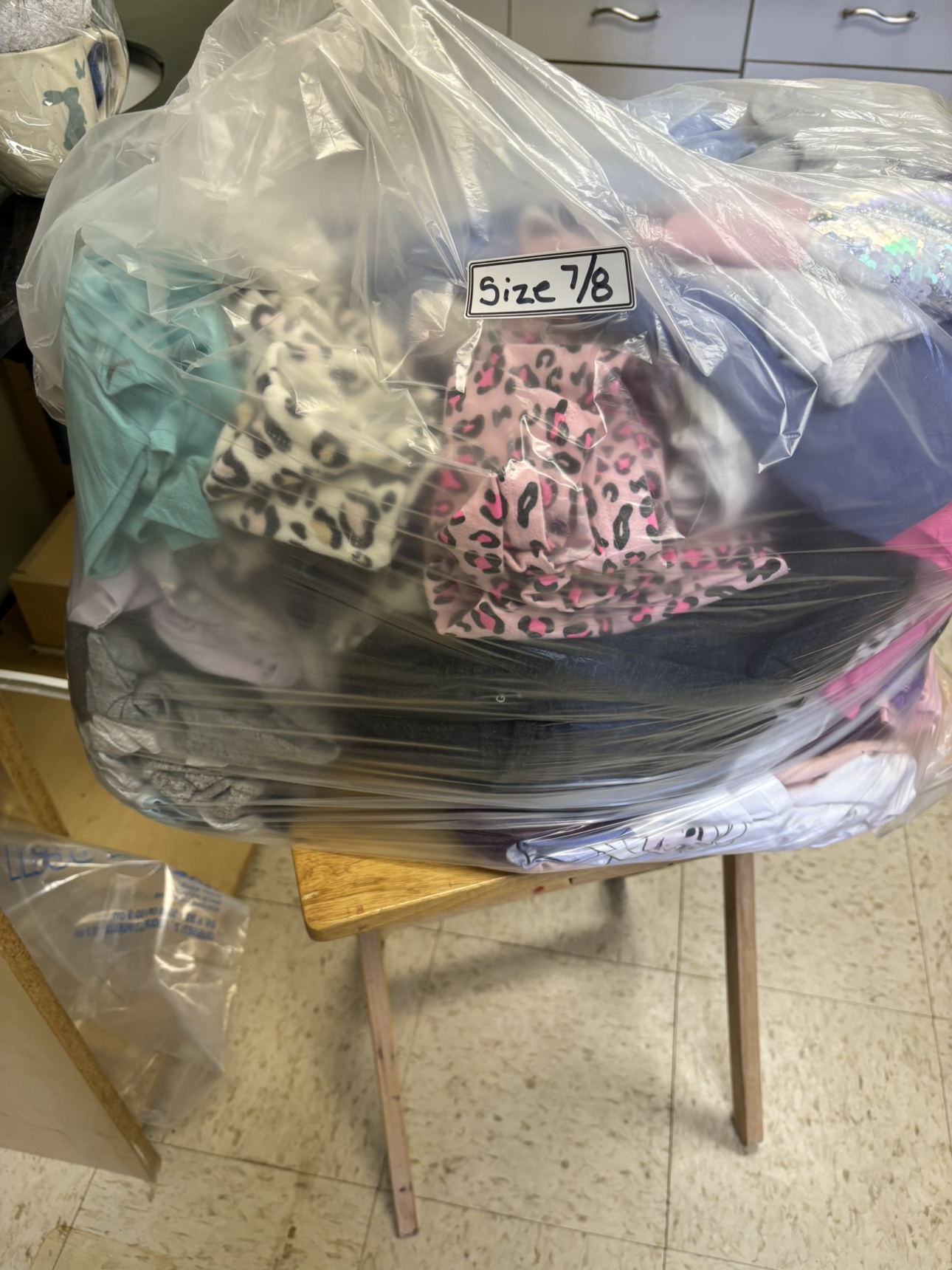 Bag of Girls Clothes