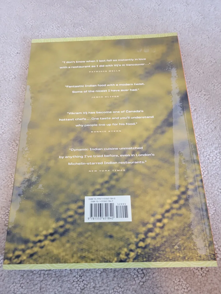 Vij's Elegant & Inspired Indian Cuisine Cookbook image indicator(2)