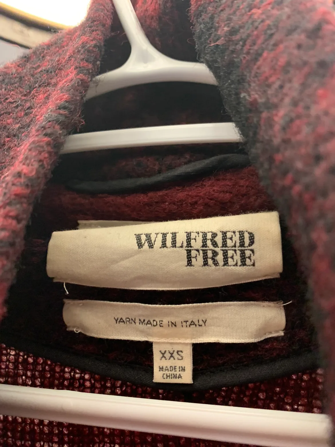 Wilfred Free Plaid Cardigan thumbnail