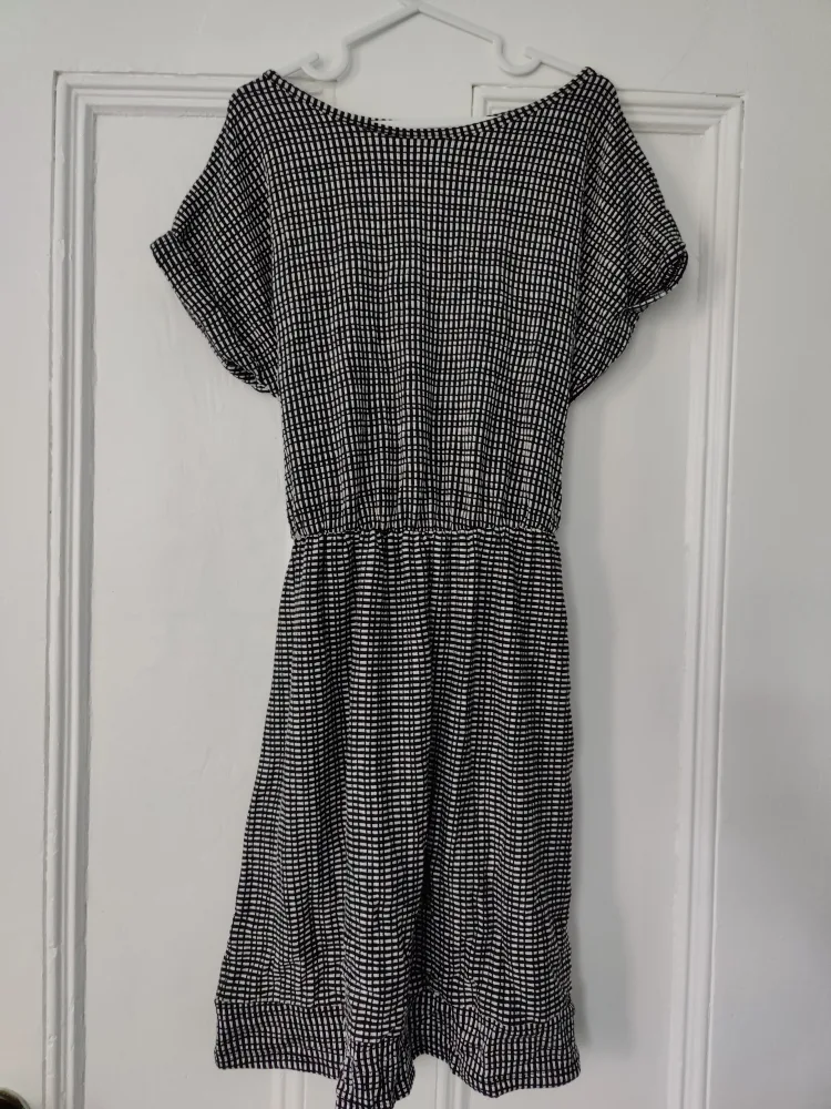 Black and White Gingham Dress thumbnail