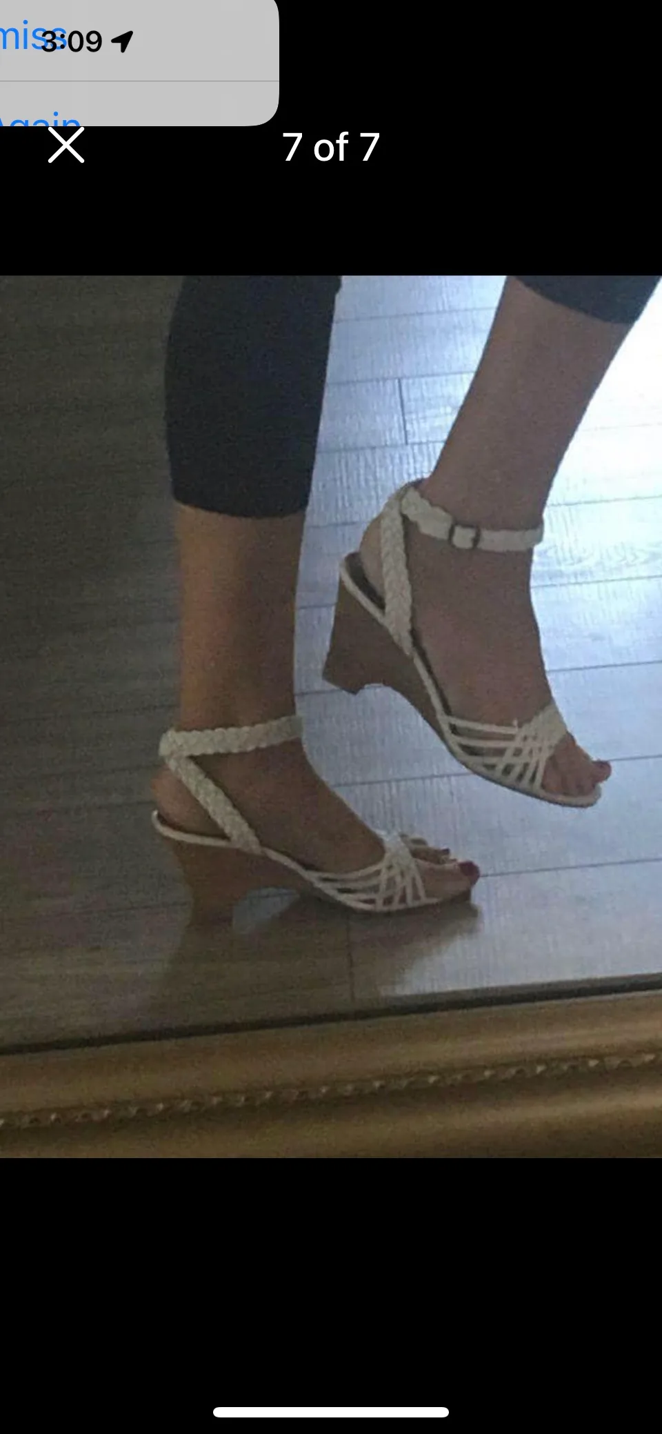 White Braided Wedges image indicator(7)