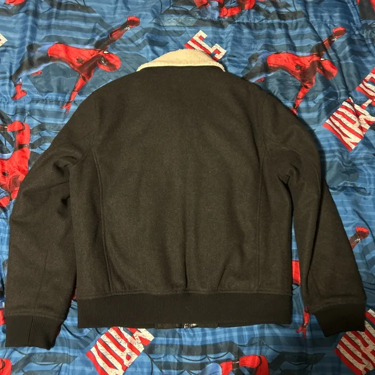 DKNY Men’s Wool Winter Coat - Medium image indicator(9)