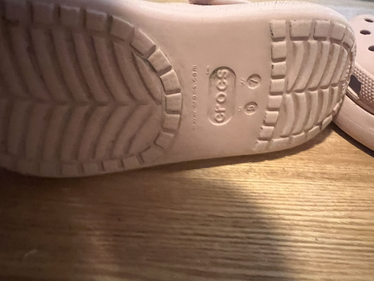 Women's Pink Platform Crocs - photo 3