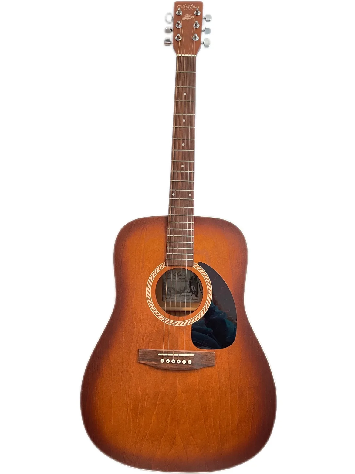 ✨NEW Acoustic Guitar + Case Art & Lutherie Wild Cherry thumbnail