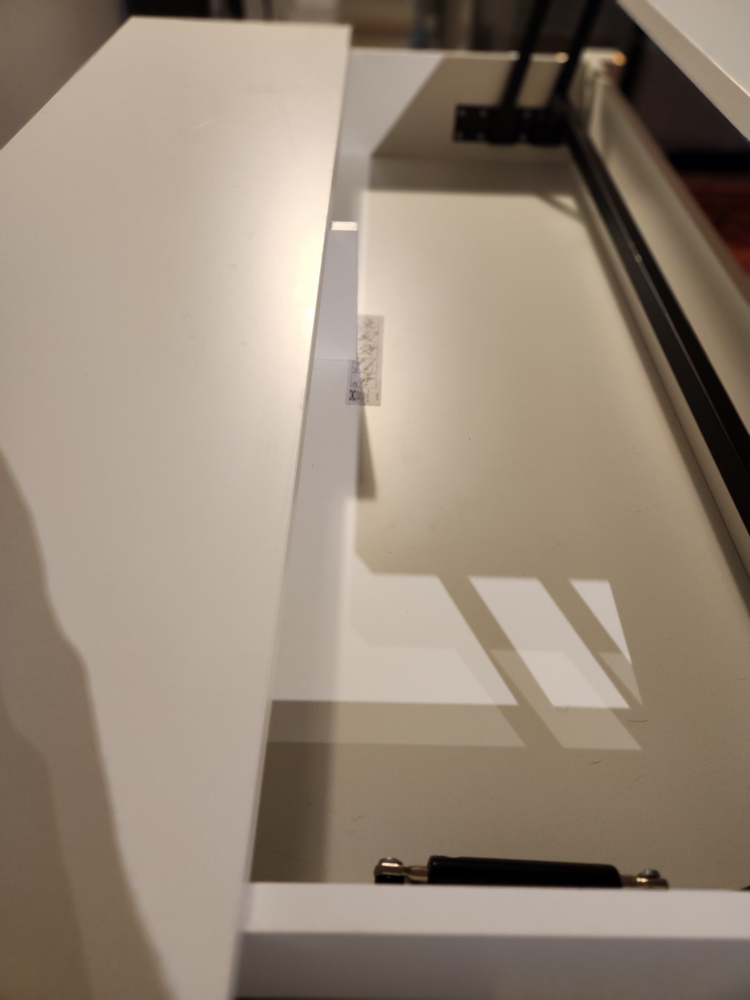 White Lift Top Coffee Table - photo 5