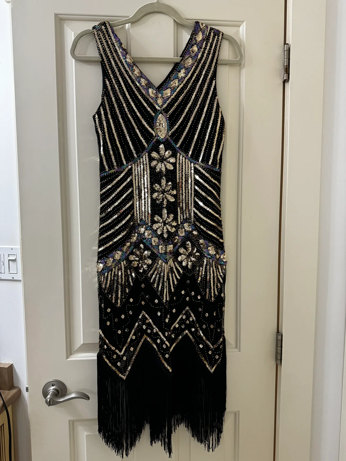 1920s Flapper Dress (size xs) Great Gatsby Costume image indicator(2)