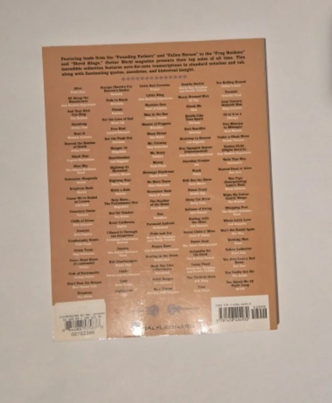 Guitar World "100 Greatest Guitar Solos of All Time" image indicator(2)