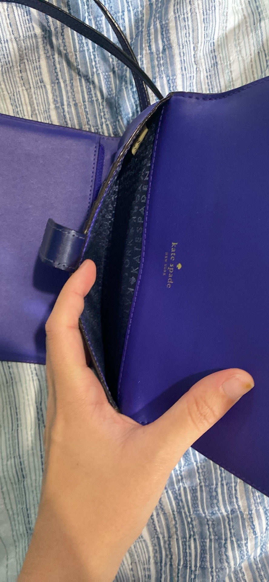 Kate Spade Purple/Blue Crossbody with Strap - photo 3