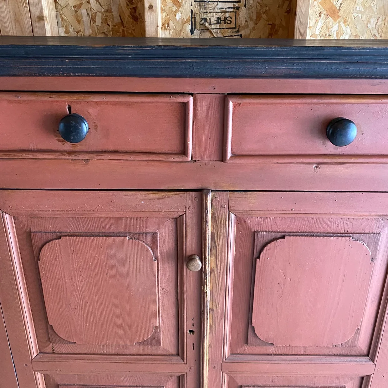 Antique Sideboard Cupboard image indicator(4)