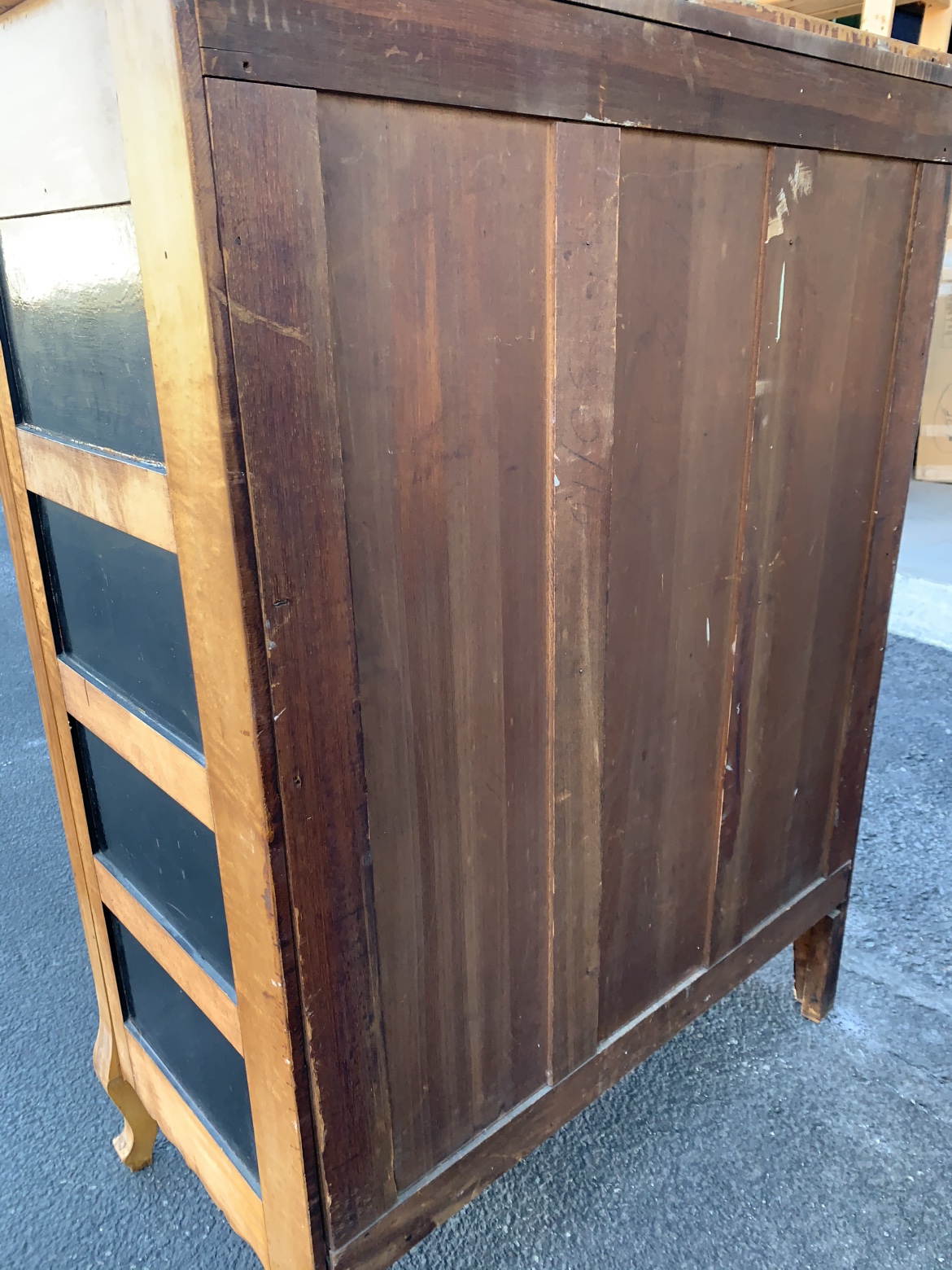 Antique Birds Eye Maple Dresser - photo 2