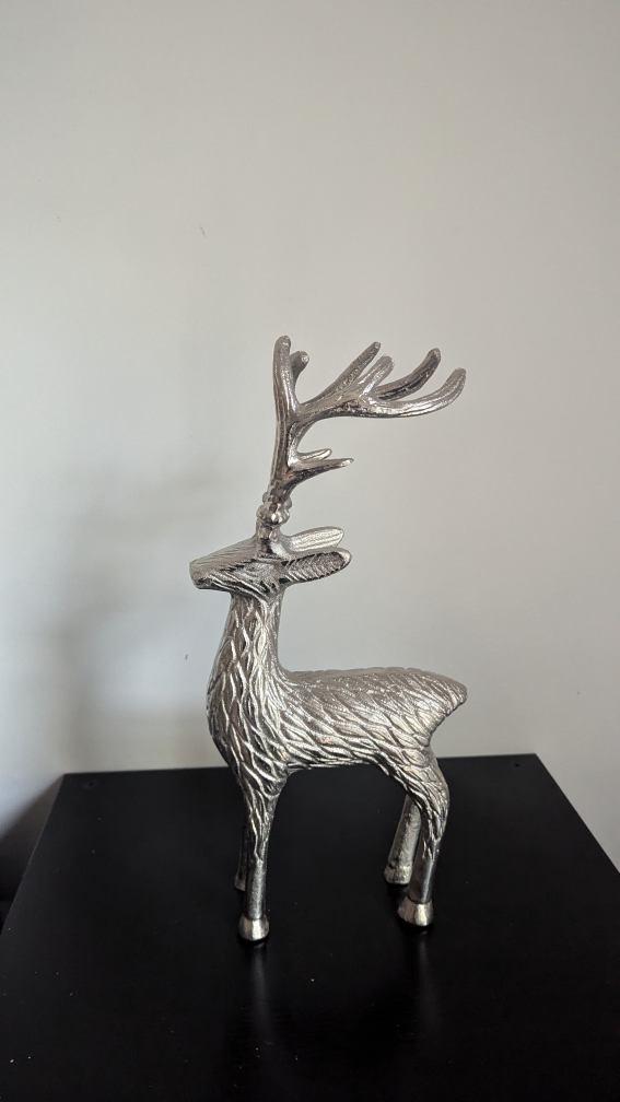 Cast Metal Deer Figurine - photo 3