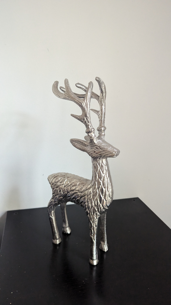 Cast Metal Deer Figurine - photo 4