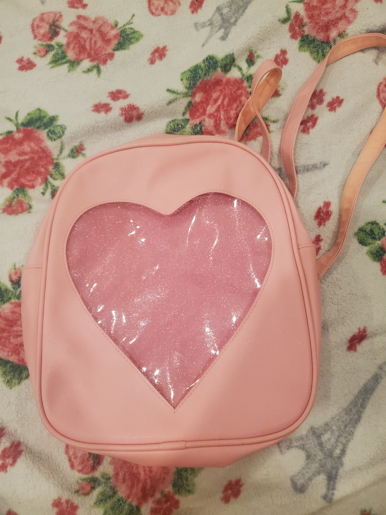 Pink Heart Backpack