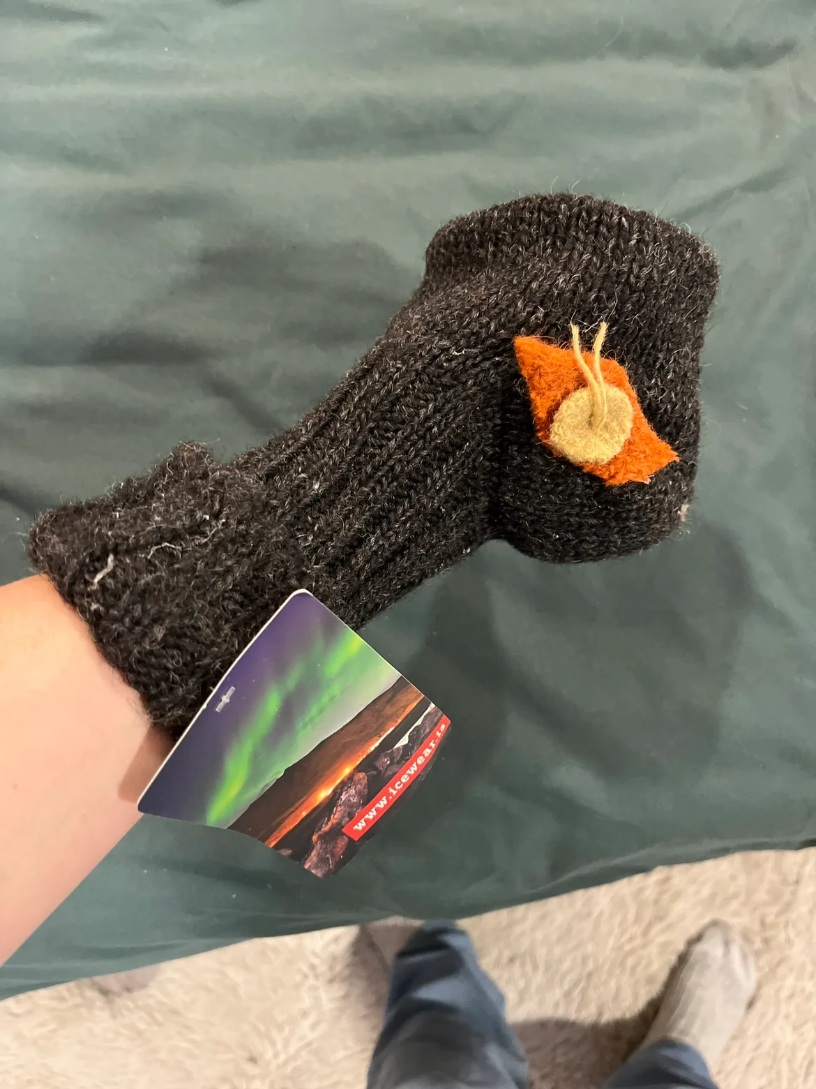Icewear Iceland wool Mitten for outdoor drinks thumbnail