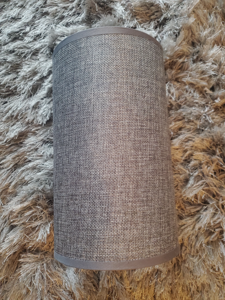 Grey Fabric Lampshade